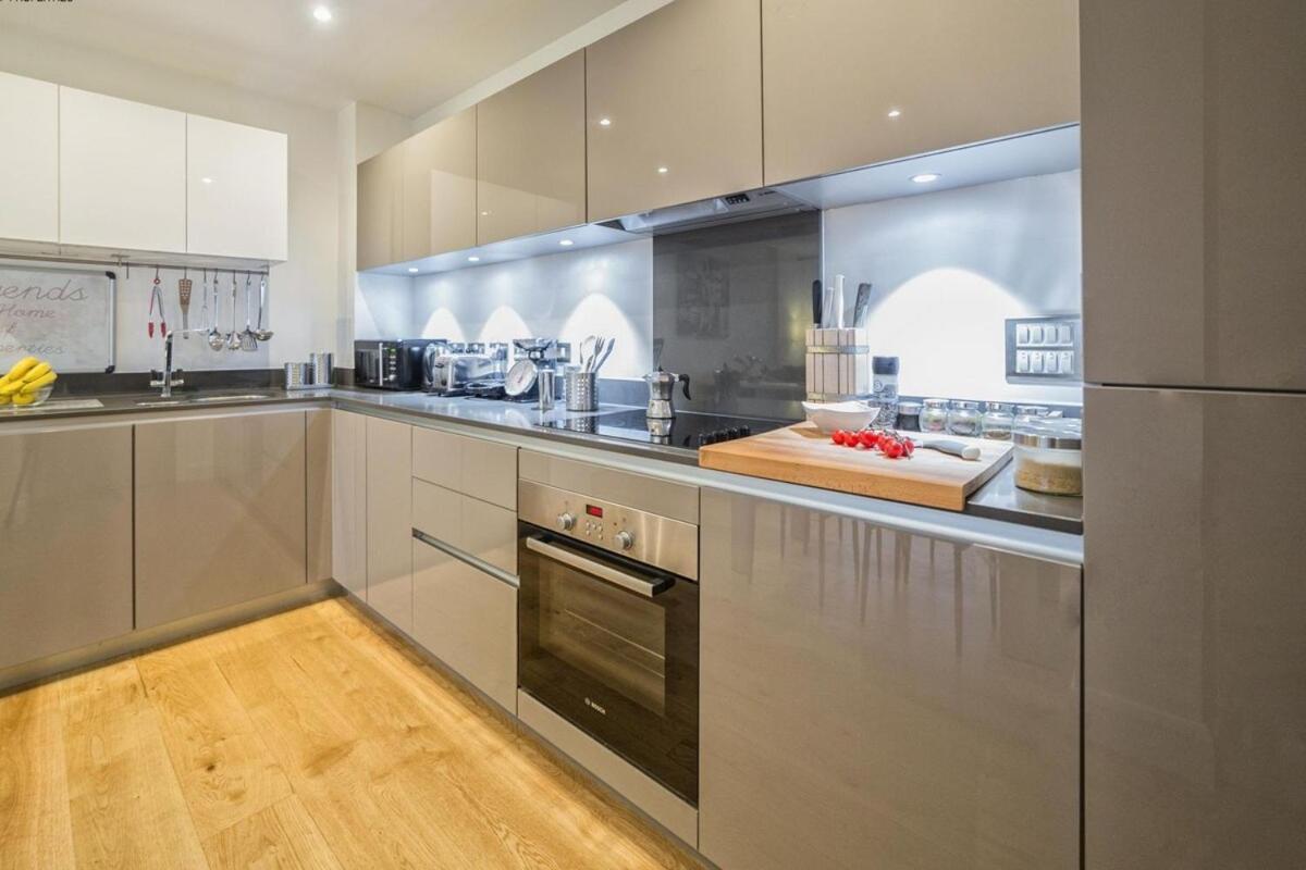 Appartamento New Chic Luxury Flat View At Isle Of Dogs And The Londra